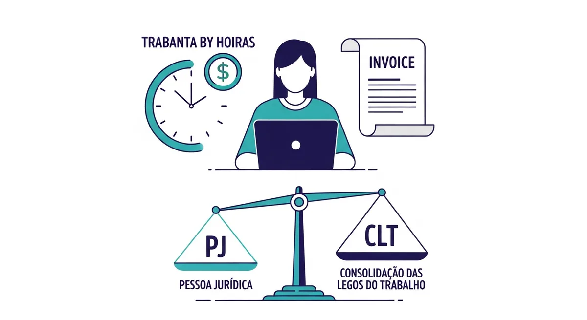 Autônomo e PJ: Quanto Cobrar por Hora para Ter o Mesmo que um CLT