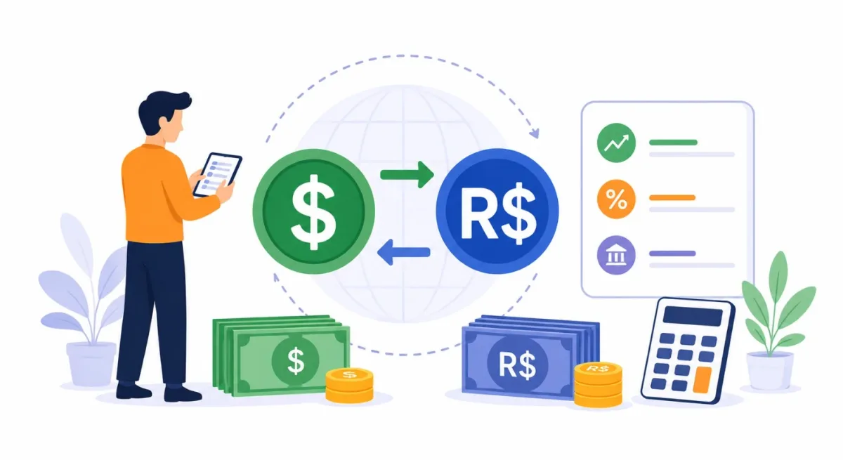 Como Converter Dólar em Real: Cotação, Spread e IOF Explicados