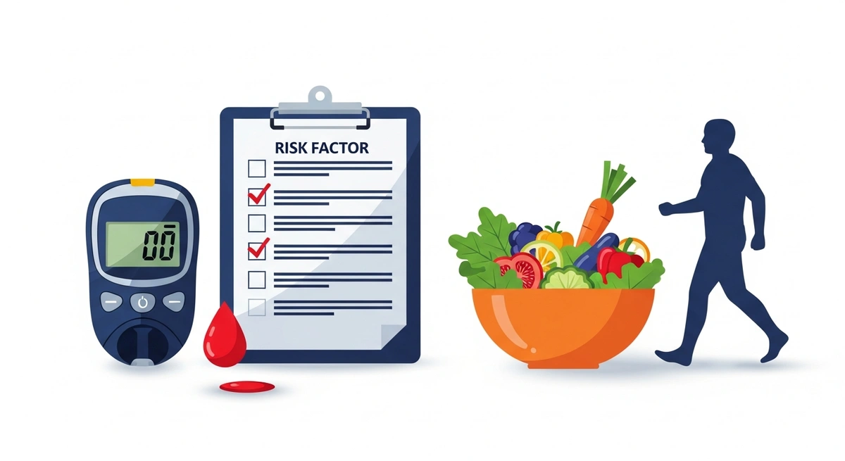 Risco de Diabetes Tipo 2: Fatores, Exames e Como Prevenir